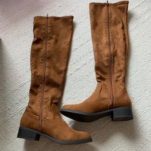 Crown and Ivy knee high boots - size 9